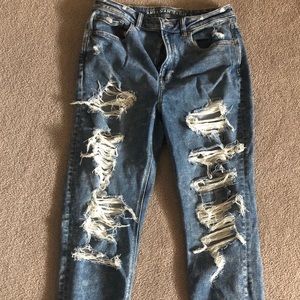 American eagle stretch mom jeans 8 SHORT NWOT